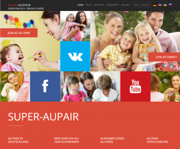 Super Aupair Homepage